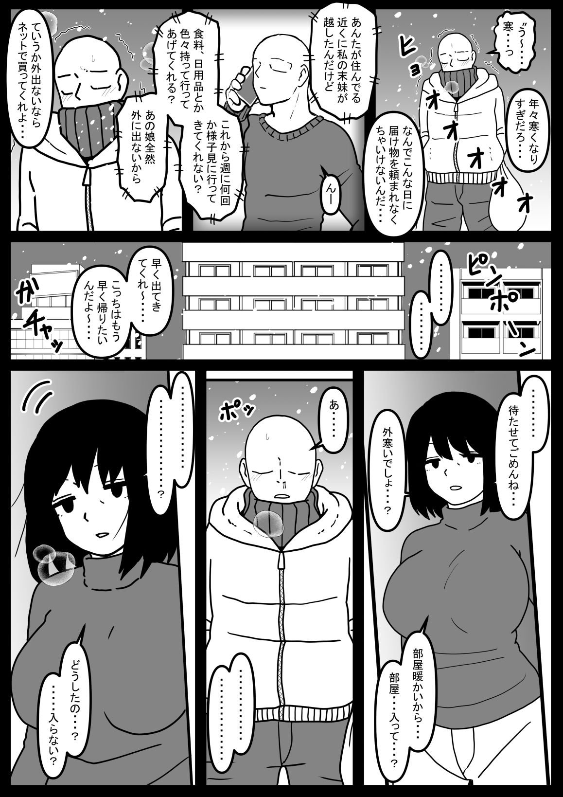 風変わりな叔母を襲ってしまった話 サンプル画像1