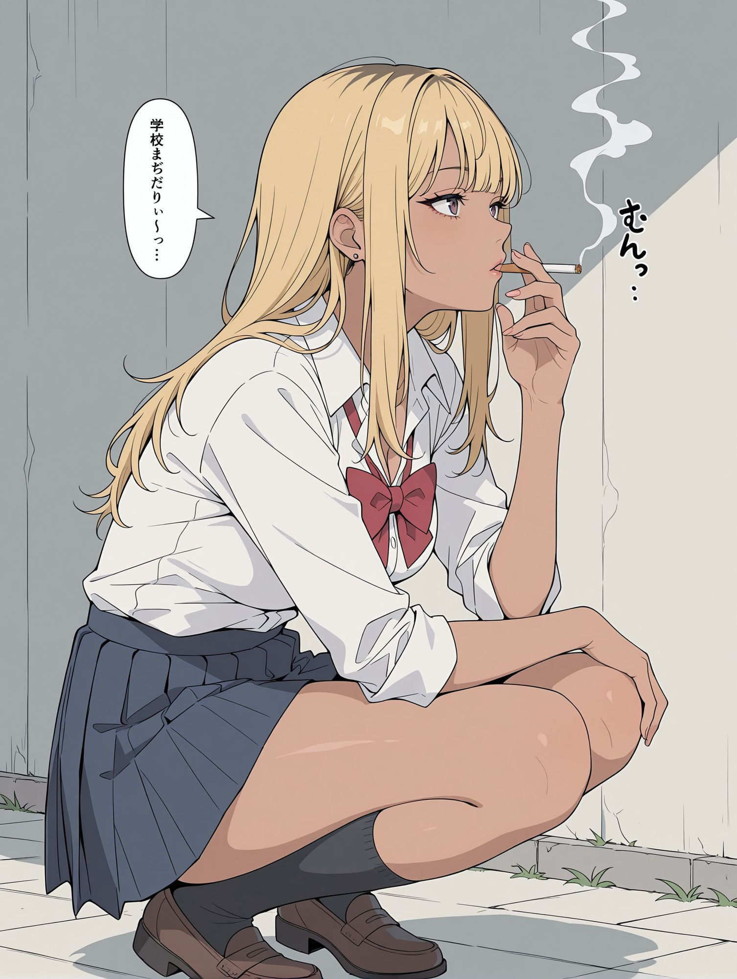 黒ギャルの弱みを握ってわからせた サンプル画像1