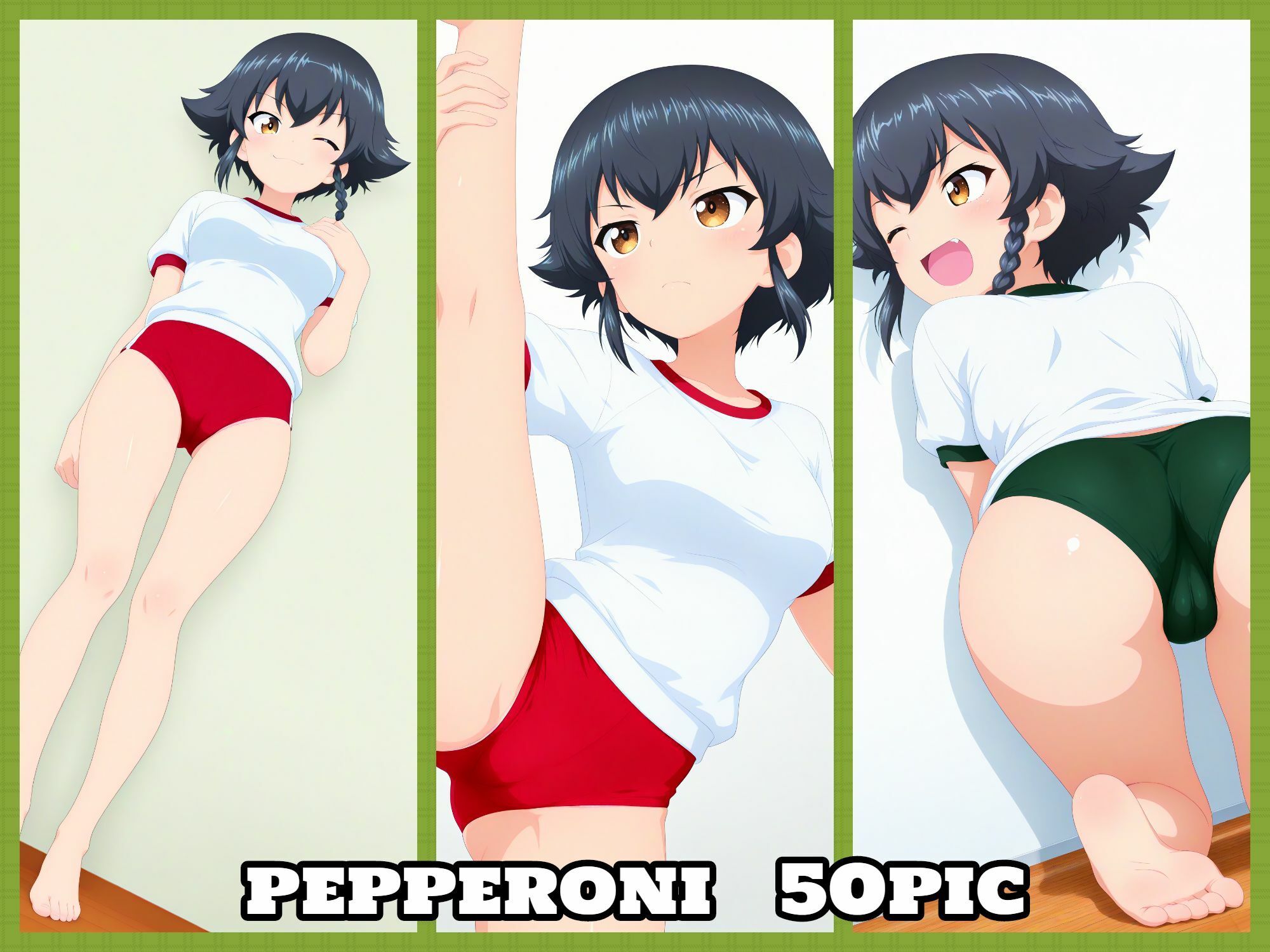 Girls und Buruma Hamipan アンツィオ編 サンプル画像3