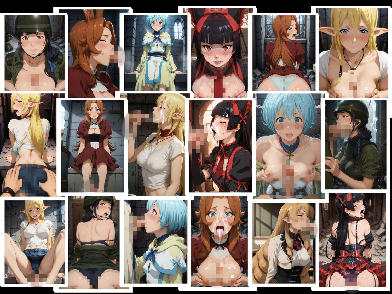 G◯TE 自◯隊 彼の地にて、斯く種付けえり サンプル画像7