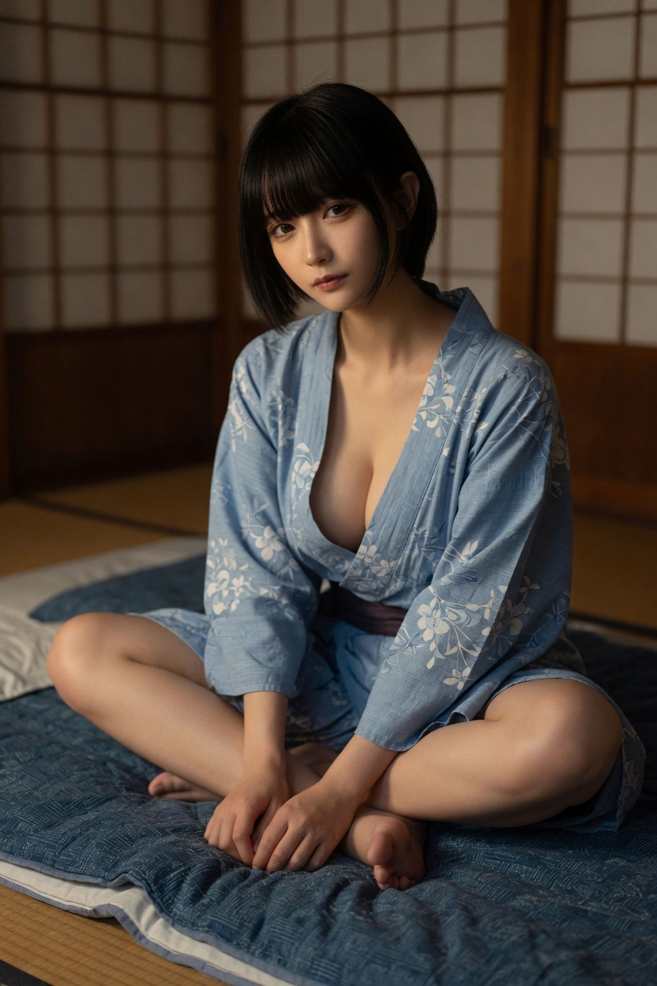 Mio ― 温泉旅館の夜 〜裸足のヨガ講師と秘密の湯〜 サンプル画像8