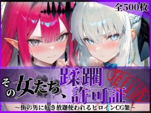 その女たち、蹂躙許可証発行済み -街の男たちに好き放題使われるヒロインCG集- モル●ン＆バー●ァン・シー編