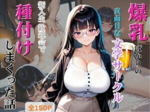 爆乳ばかりの真面目な文学サークル 新入生歓迎会で種付けしまくった話