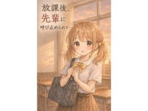 放課後、先輩に呼び止められて、、、