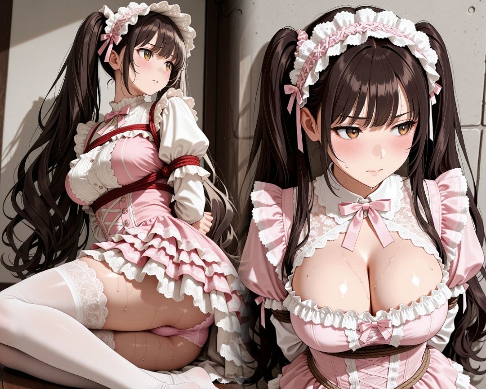 frills twintails restrained サンプル画像1