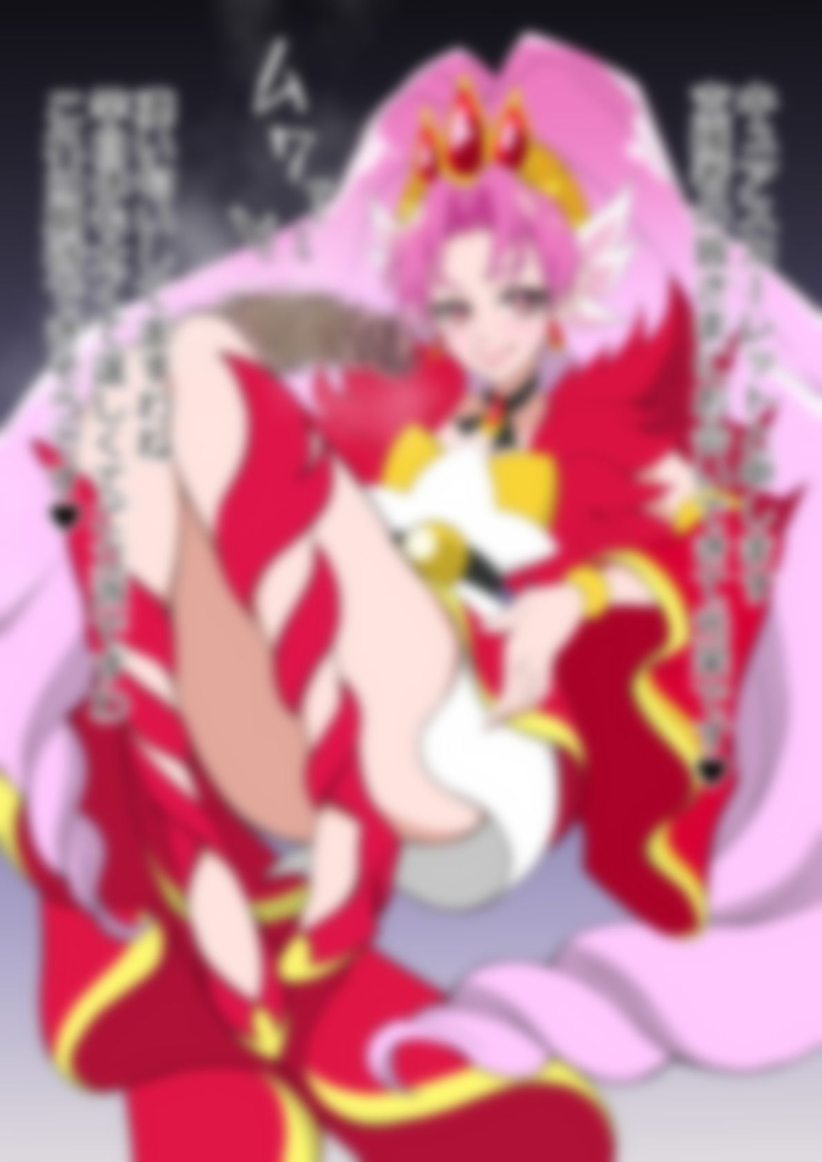 「Go！プリンセスプリ〇ュア」〇ュアスカーレット サンプル画像1