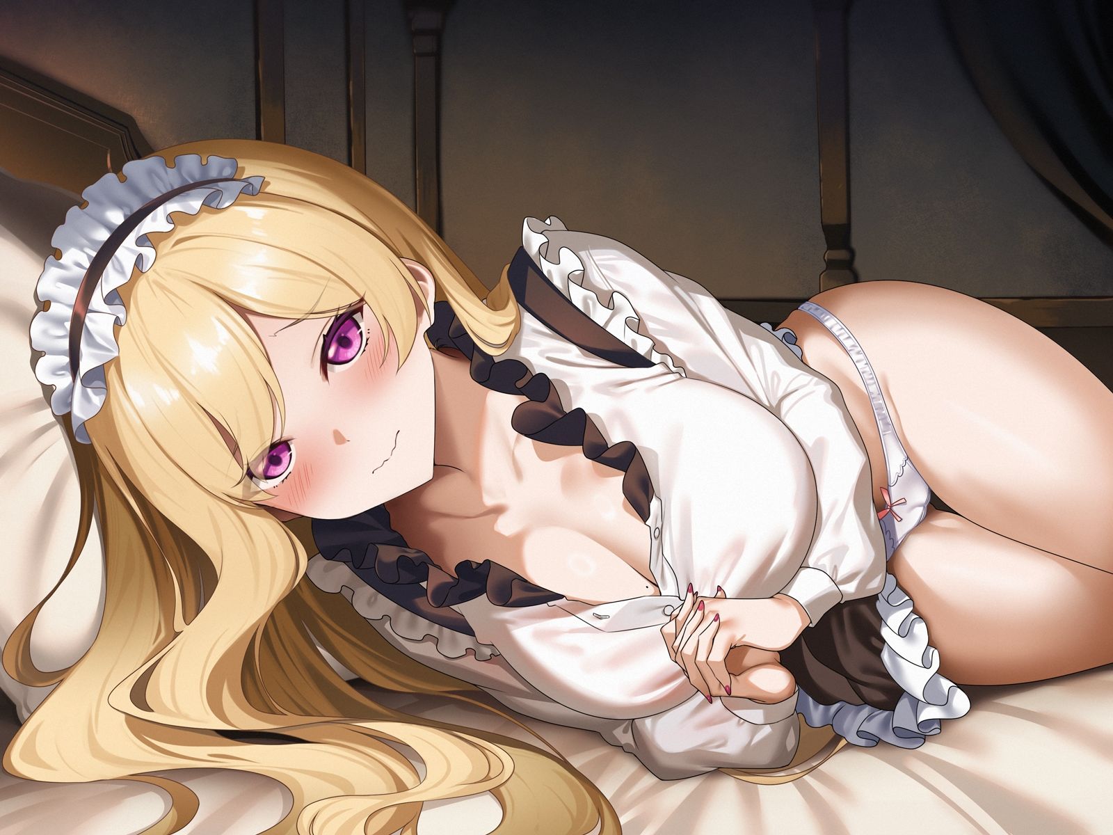 「貴方色に染めて下さい…（はーと）」初心な夢見がちお嬢様が処女を捧げる駆け落ちセックス サンプル画像4