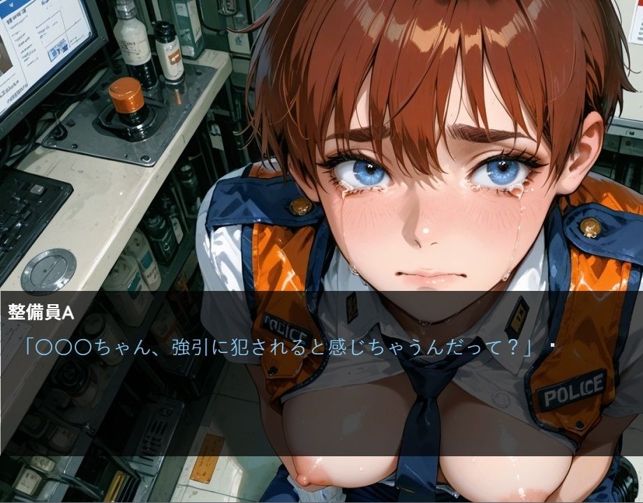 『5分でヌケるデジタルエロストーリー  汎用人型作業機械の女性搭乗員が肉便器に堕ちるまで』 サンプル画像3