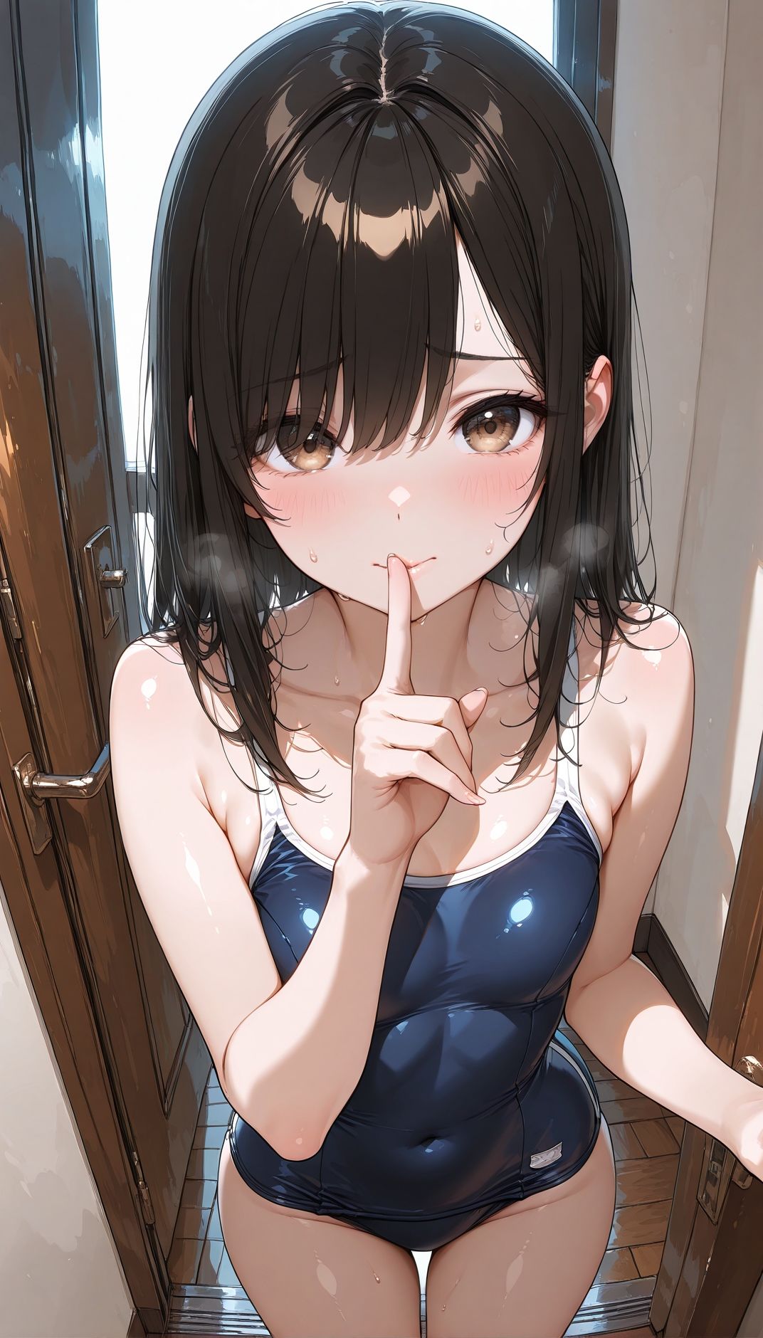 『スク水パラダイス Secret 〜密室、熱気、そして限界のゼロ距離〜』 サンプル画像4