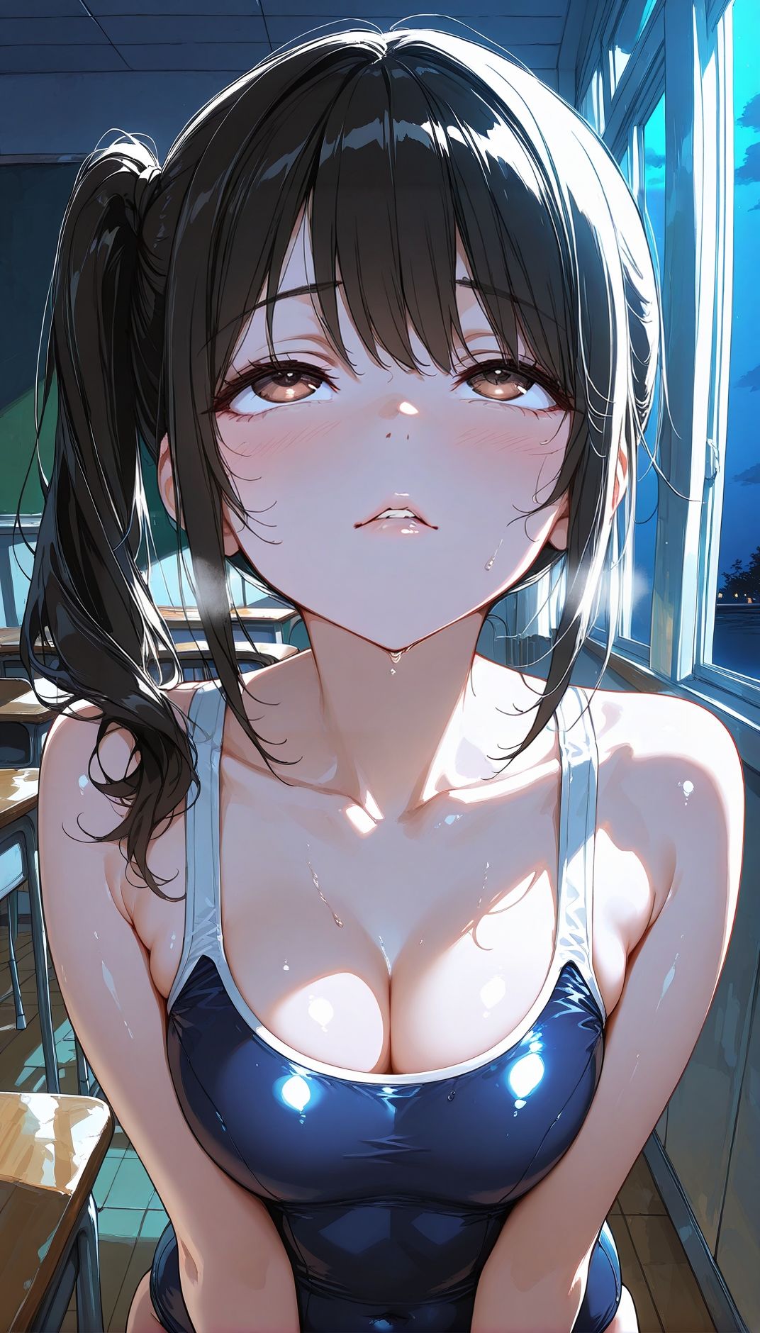 『スク水パラダイス Secret 〜密室、熱気、そして限界のゼロ距離〜』 サンプル画像6