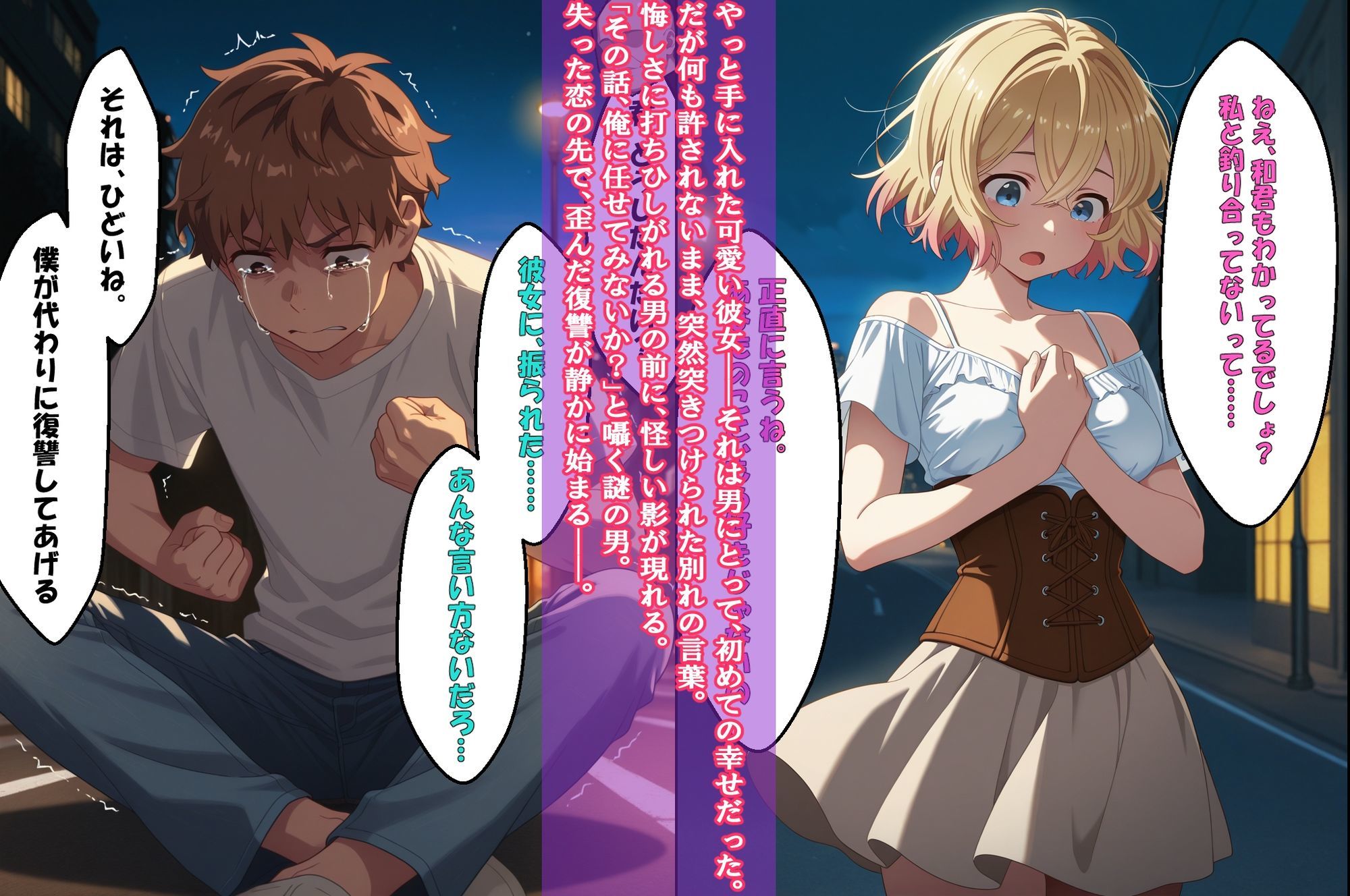 『ナース姿のレンカノ、禁断病棟へ』（水〇千鶴）＆『別れた代償、元カノ崩壊』（七〇麻実）2冊セット、動画13本 サンプル画像6