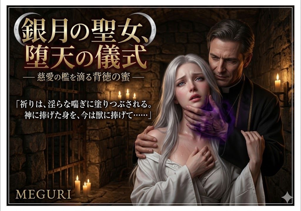 『銀月の聖女、堕天の儀式 ―― 慈愛の檻を滴る背徳の蜜 ――』 サンプル画像5