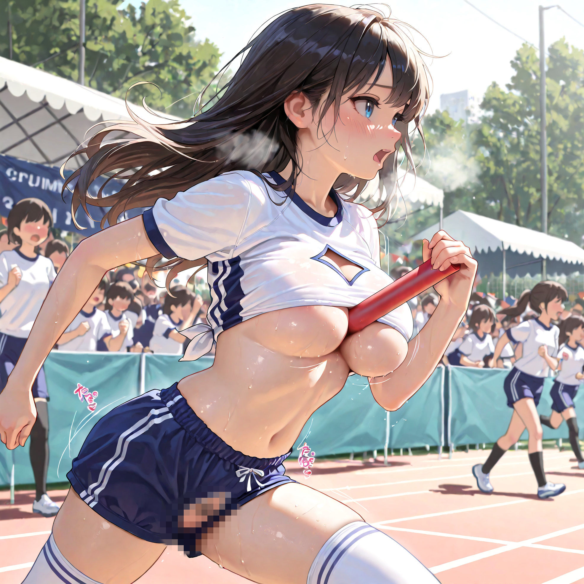 【330枚】巨乳だけが入学できる特殊な学校 サンプル画像5