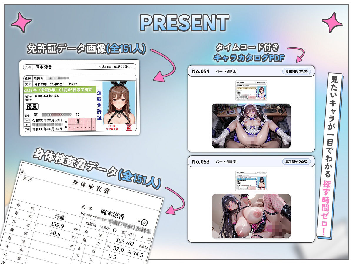 【4K神画質】売れたいアイドルが枕営業！オヤジプロデューサーに抱かれて絶頂151連発！【146分】 サンプル画像1