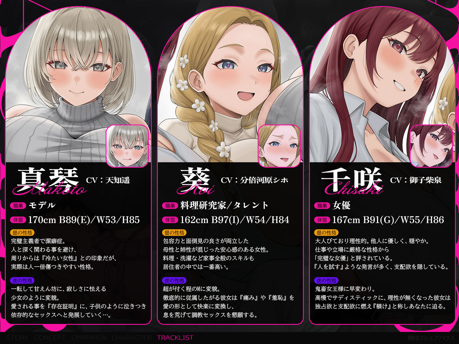 【4時間半x5人ハーレム】種付けシェアハウス〜女性芸能人5人と秘密の共同性活〜 サンプル画像3