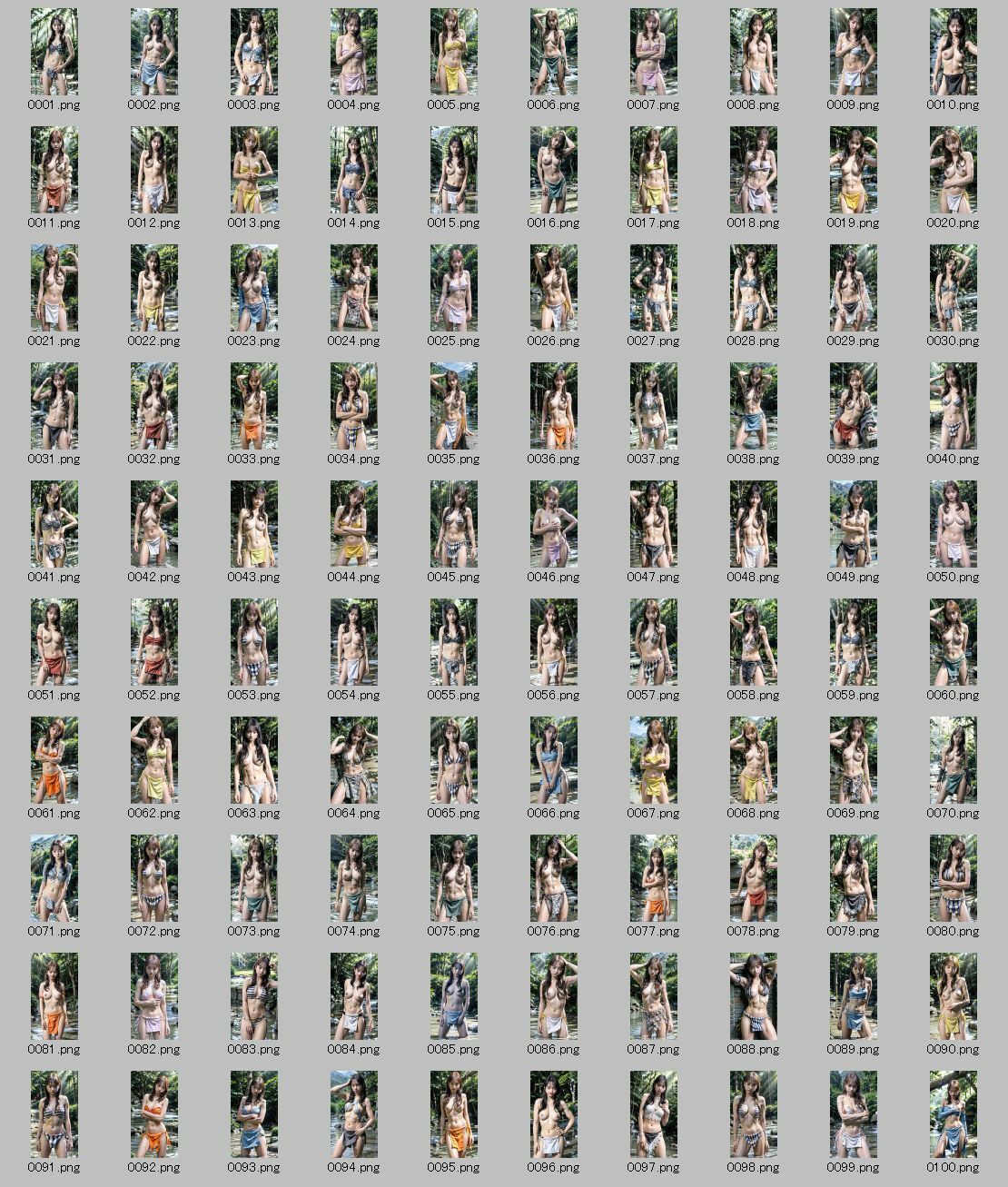 【AI実写】誰かに似ている？ 【実写風AIセクシーふんどし（トップレス有り）】Vol.1 サンプル画像6