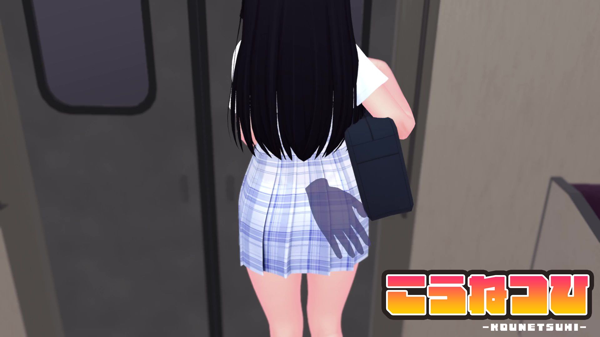 【CV:天知遥】秘密のおさわり痴×電車 サンプル画像4