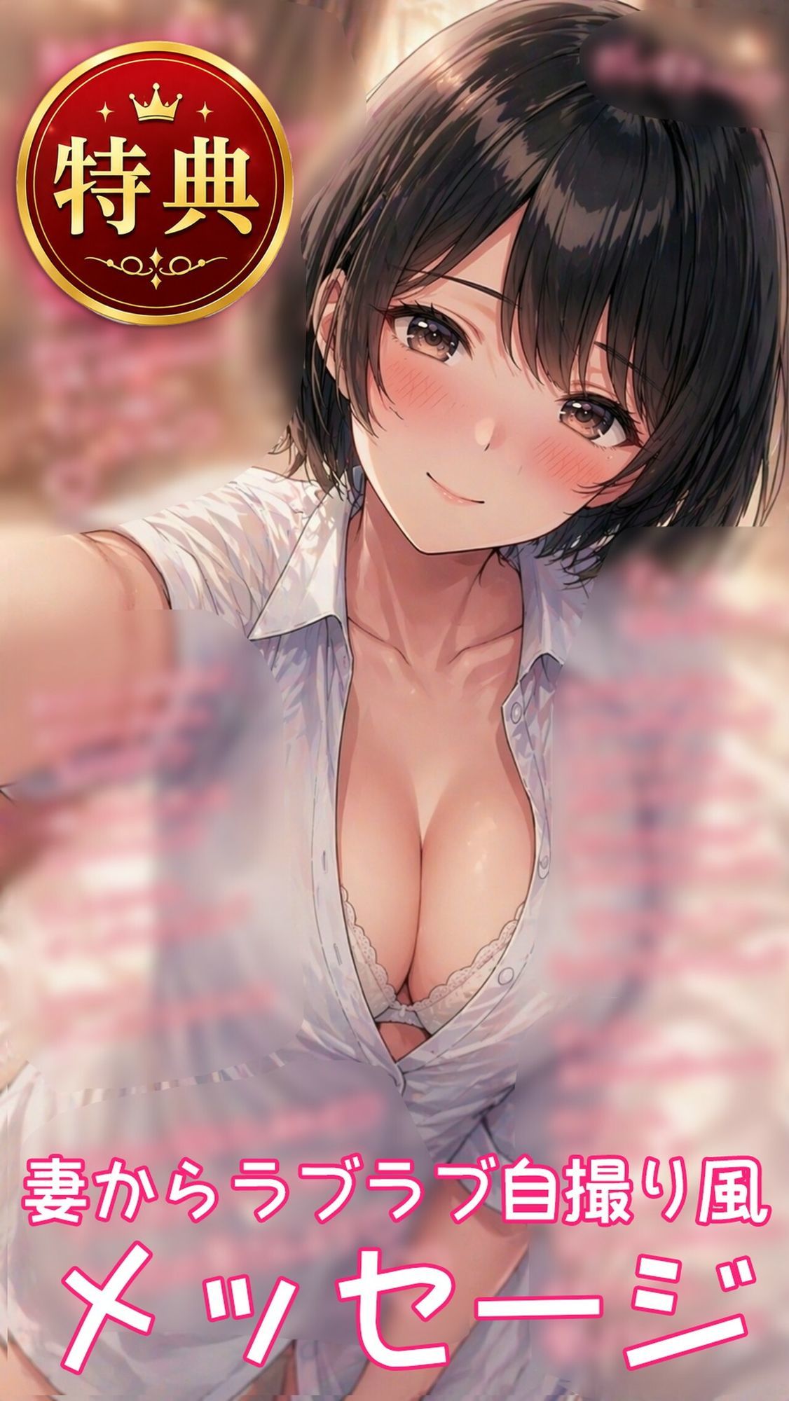 【あまあま/純愛/淫乱妻】完全新作（はーと）あまあまで淫乱な年下妻との日常〜あなただけ大好き（はーと）〜 サンプル画像4