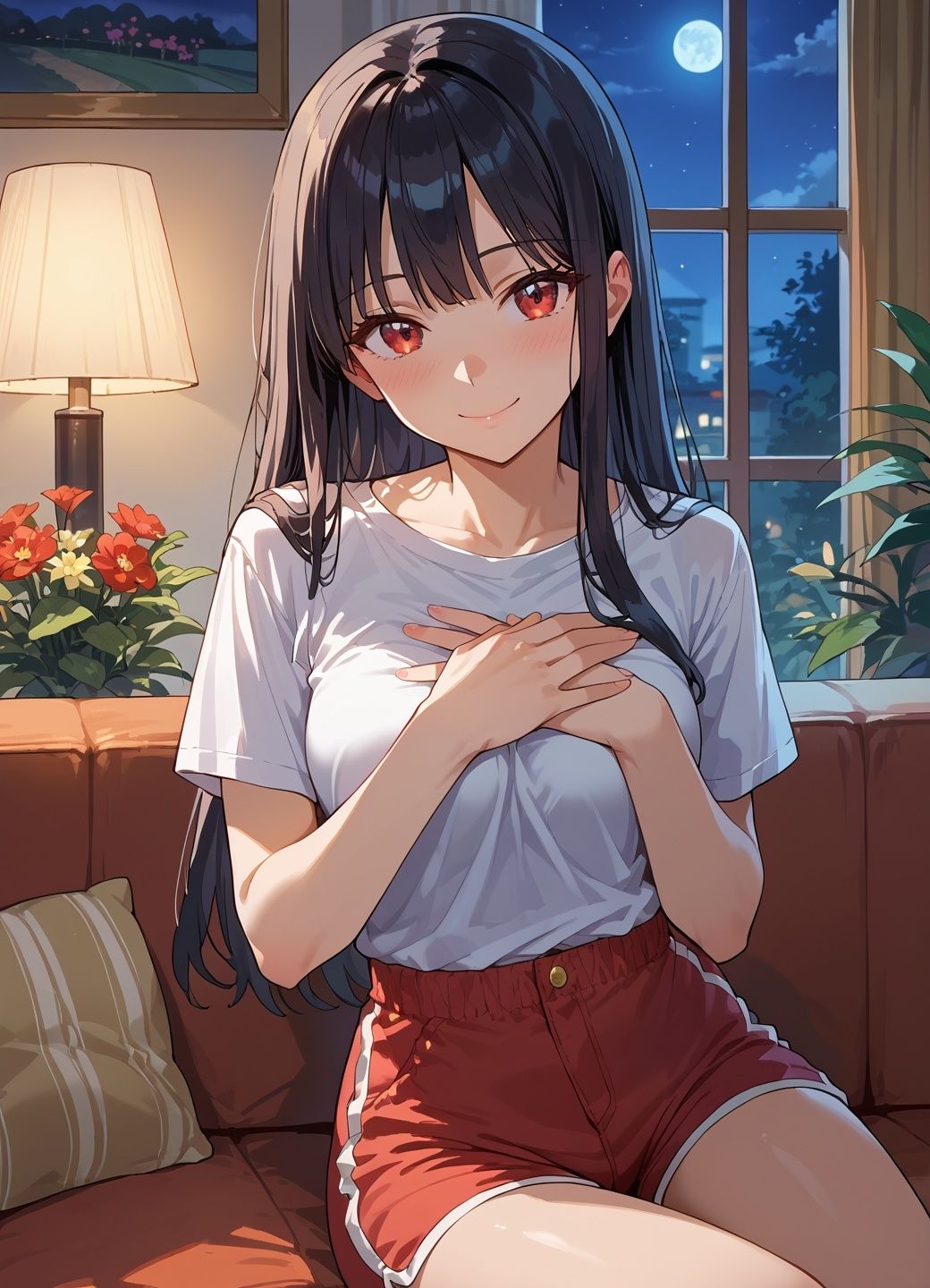 【イチャラブ×甘々】白鳥由姫奈と過ごす、満たされ続ける一日｜黒髪美少女に求められる時間（102枚） サンプル画像1