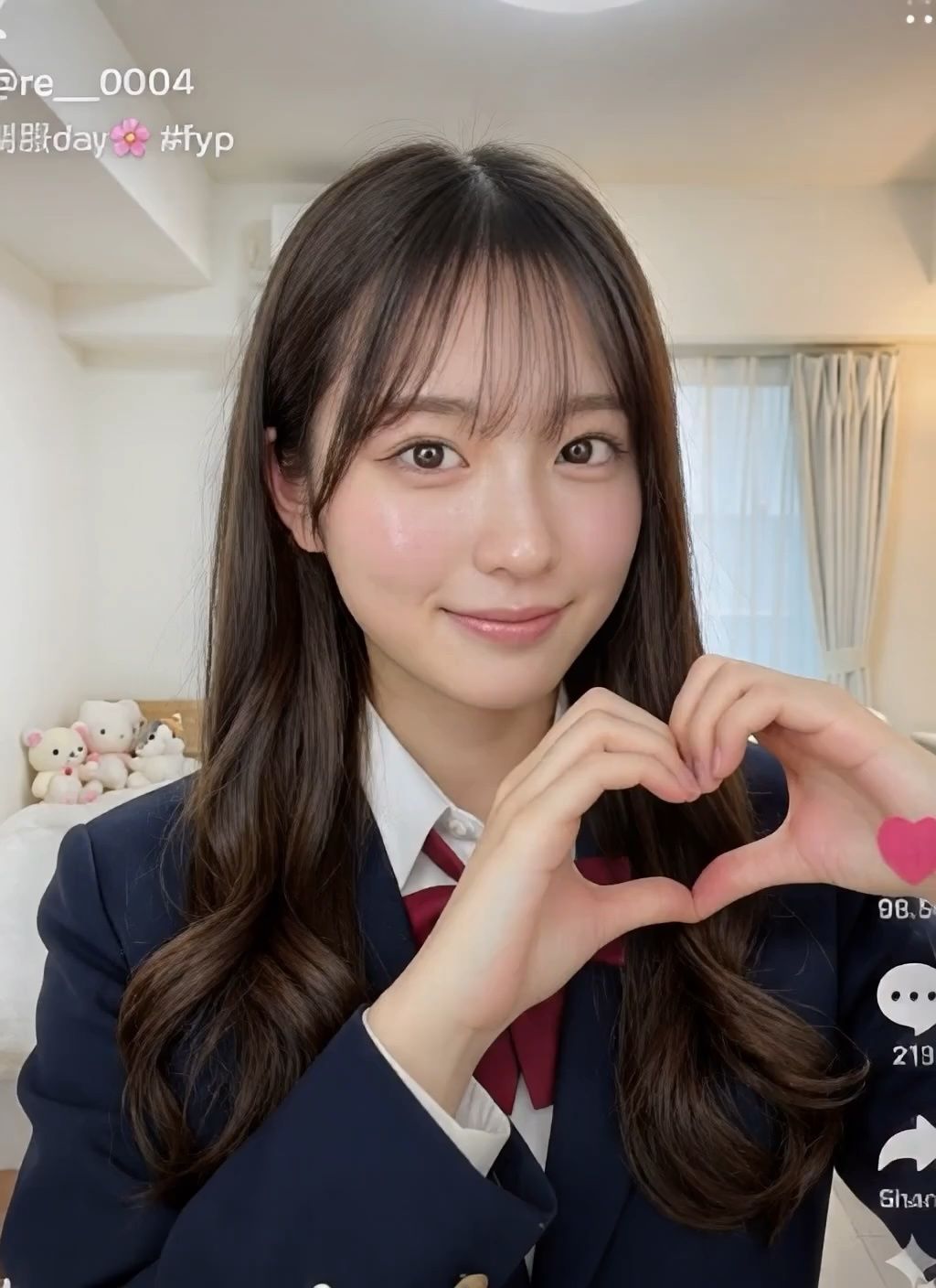 【動画】SNS×配信事故｜制服女子45人のライブハプニング集 サンプル画像8