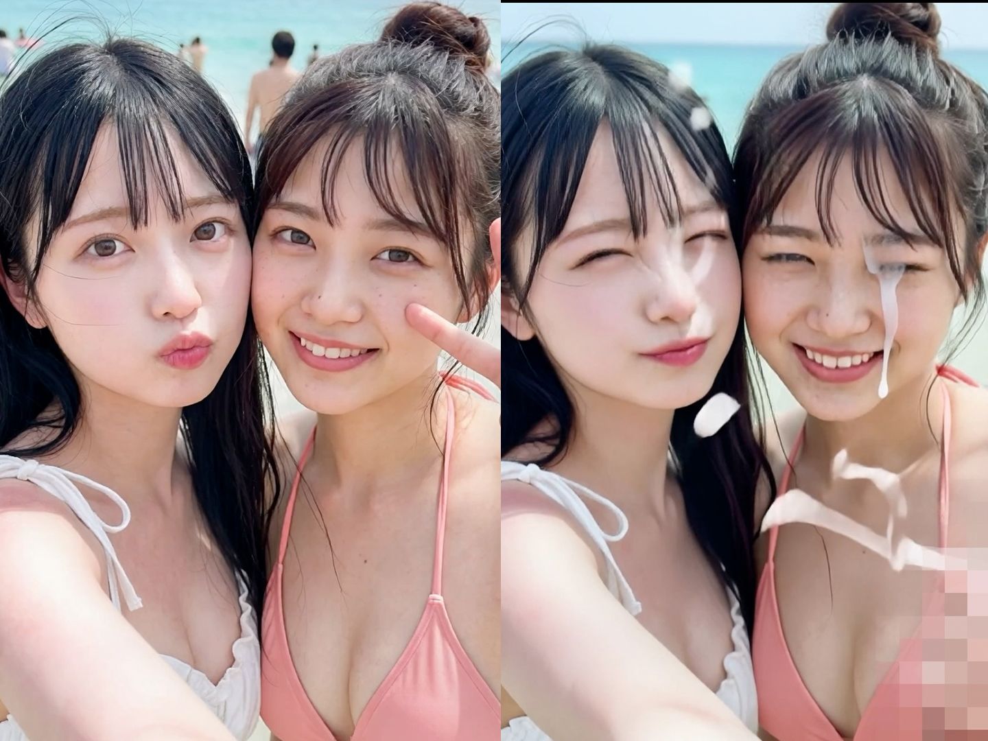 【動画】総勢100人ぶっかけ！大量顔射祭り サンプル画像10