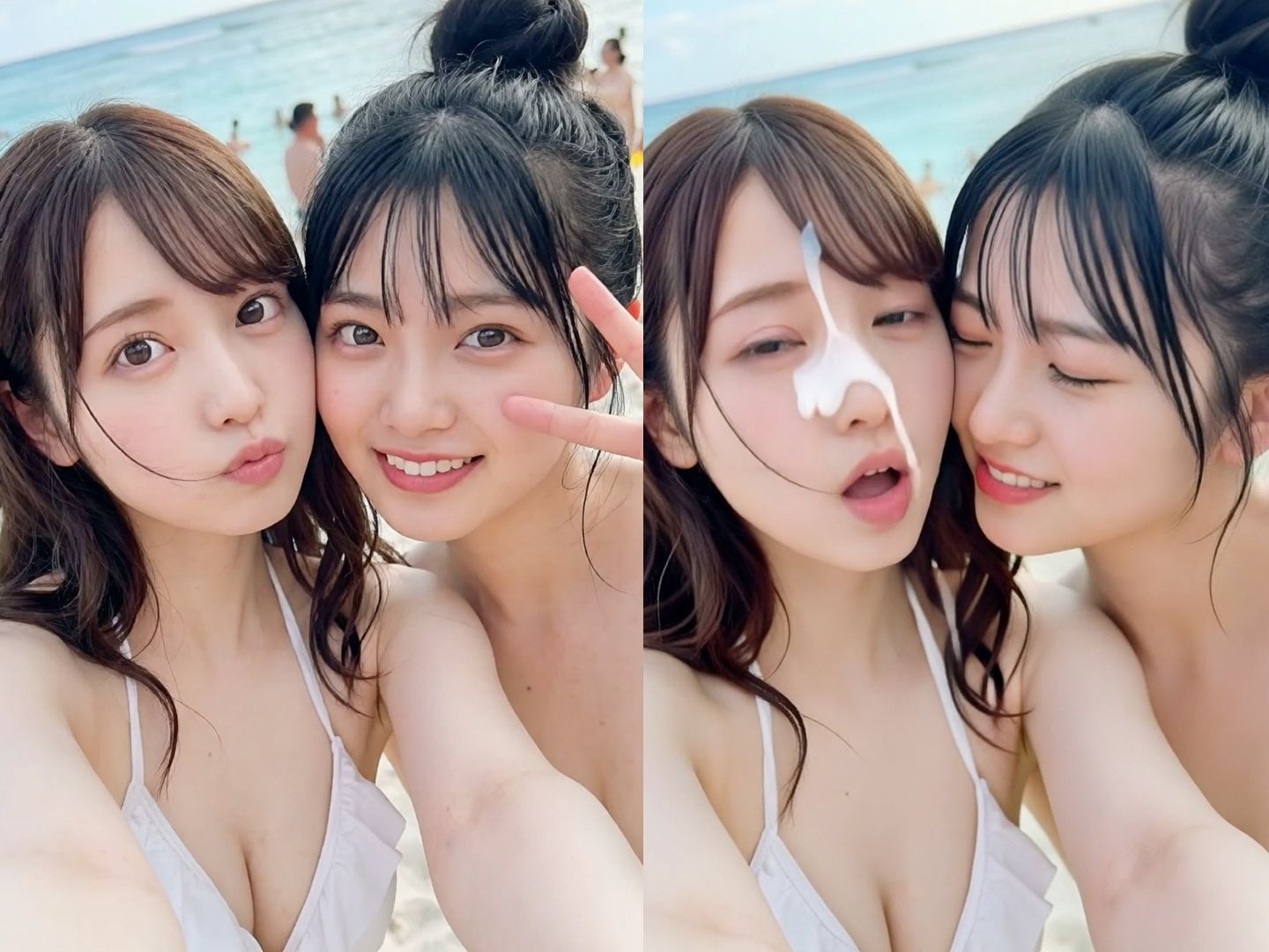 【動画】総勢100人ぶっかけ！大量顔射祭り サンプル画像4