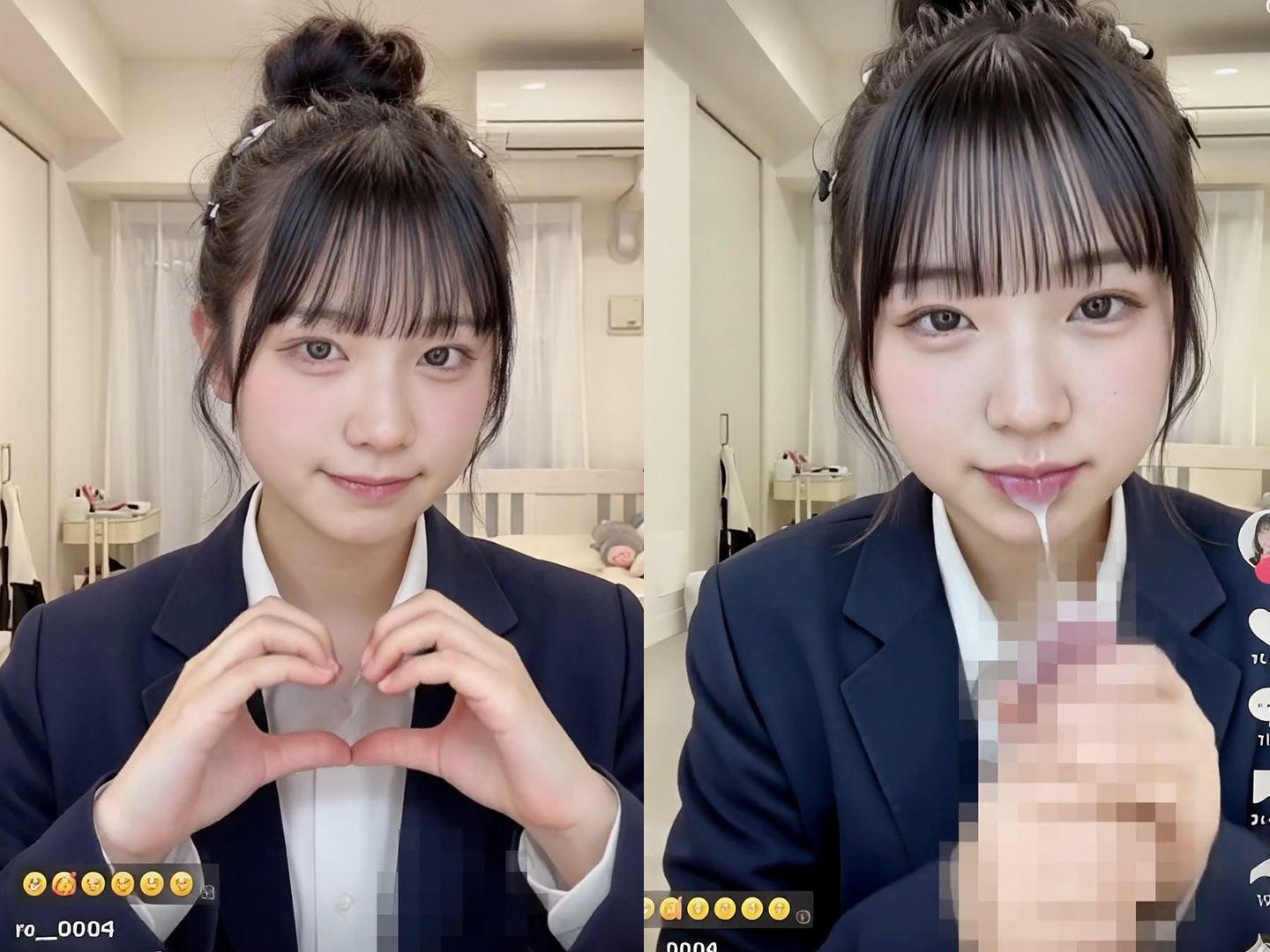 【動画】総勢100人ぶっかけ！大量顔射祭り サンプル画像6