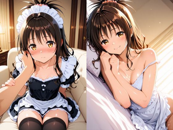 【甘々彼女記録。Ep01】結城〇カン  純愛メイドご奉仕編  497枚CG集 サンプル画像4