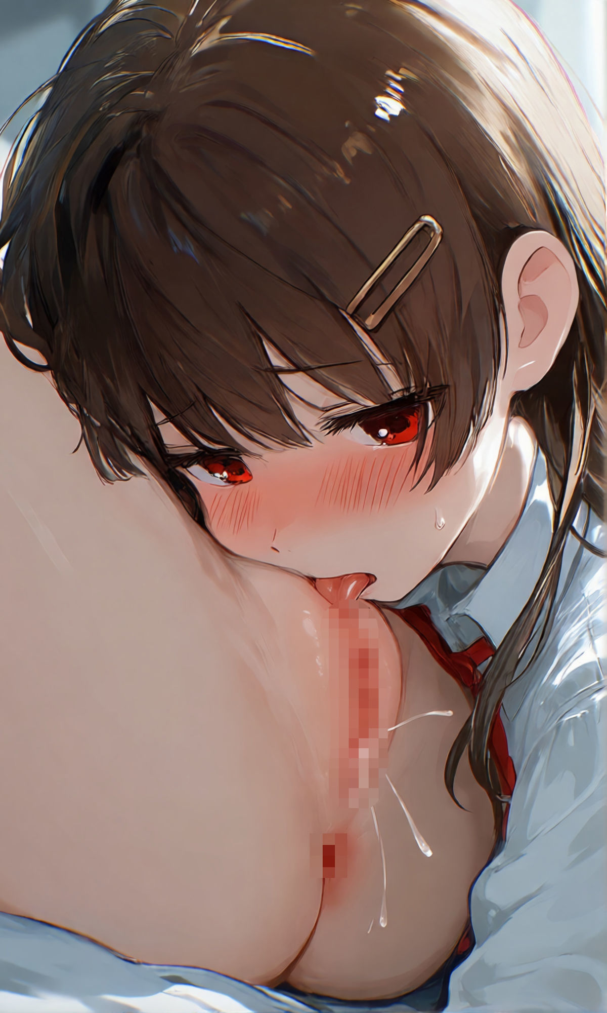 【百合】【クンニ】至近距離で味わい尽くす サンプル画像1