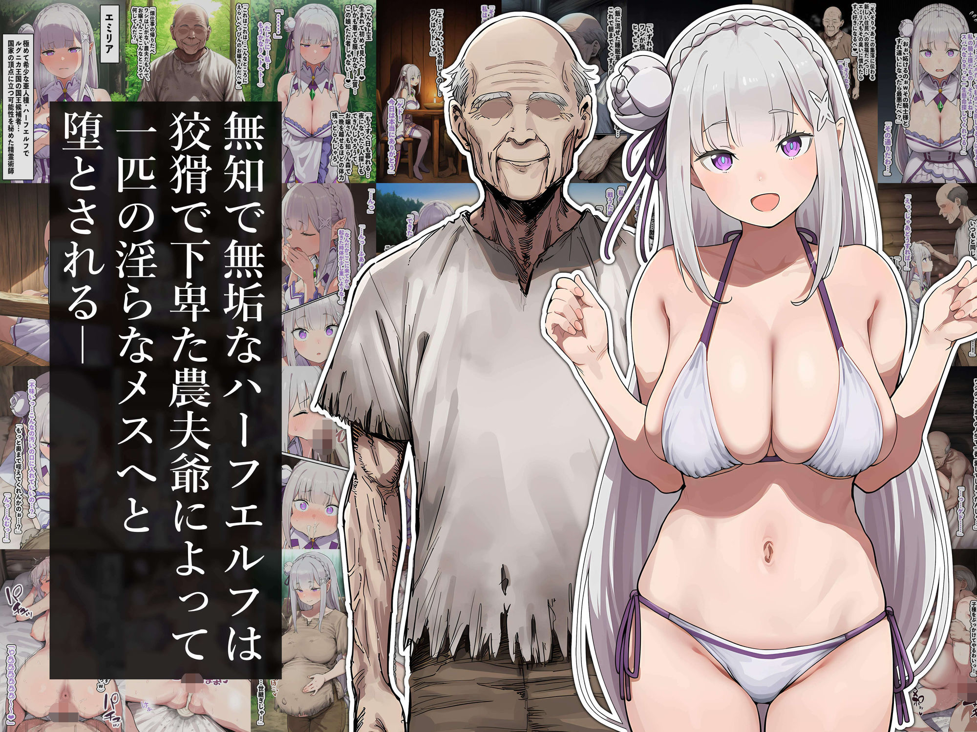 【総集編】美少女がキモ男に妊娠させられる-Vol.2- サンプル画像6