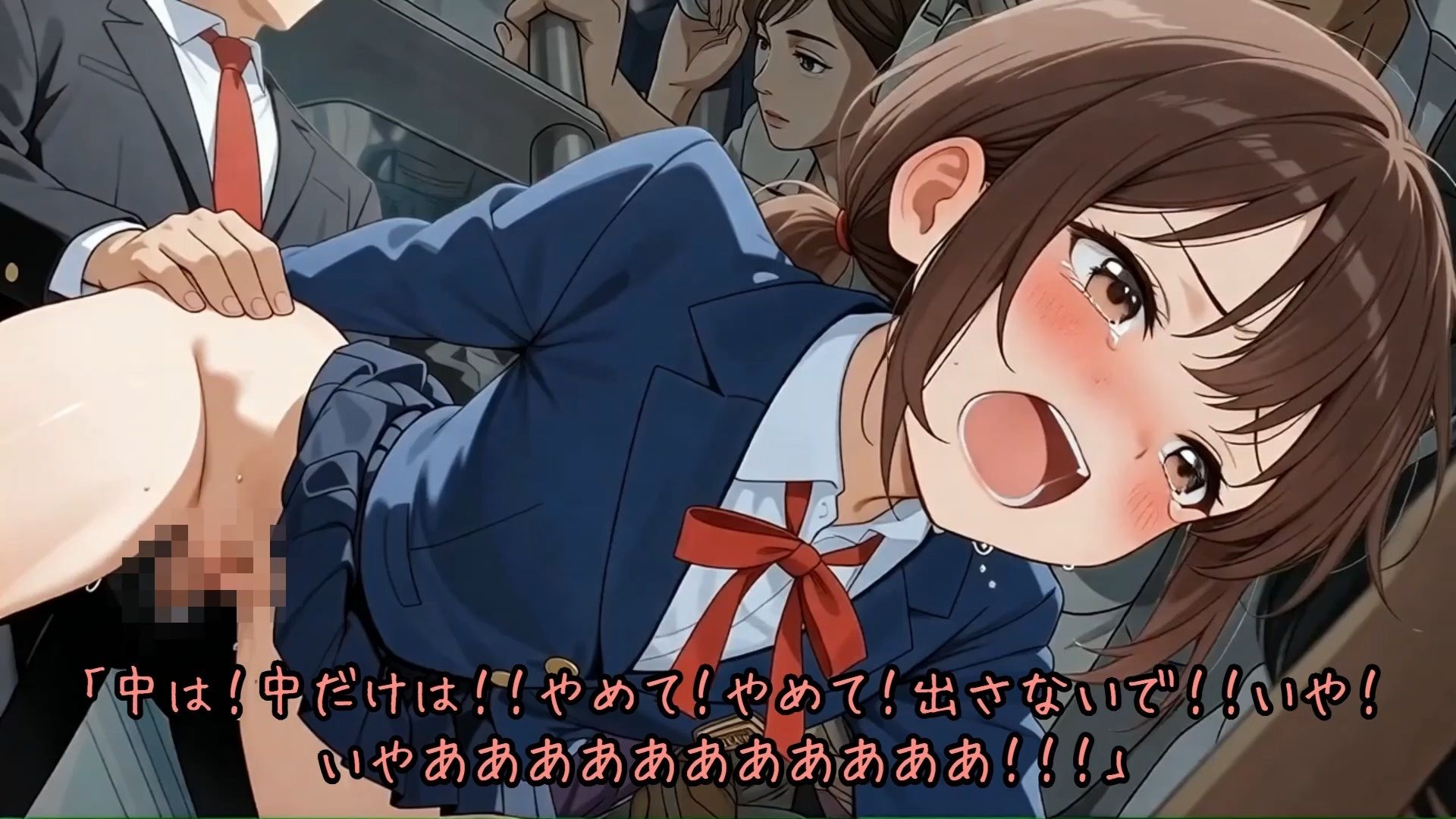 【羞恥体験告白】冤罪電車  助けてと叫んだその声が私と親友を壊していく サンプル画像9