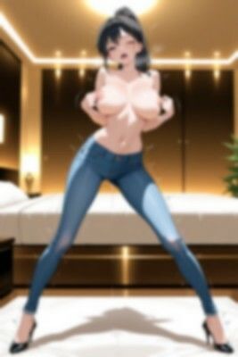 【裸ジーンズ女子 2】裸ジーンズ女子とラブホ サンプル画像10