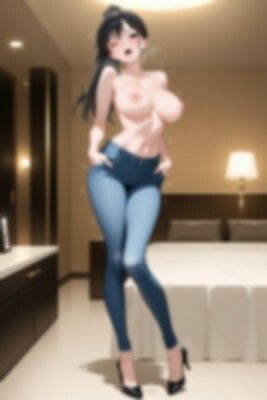 【裸ジーンズ女子 2】裸ジーンズ女子とラブホ サンプル画像8