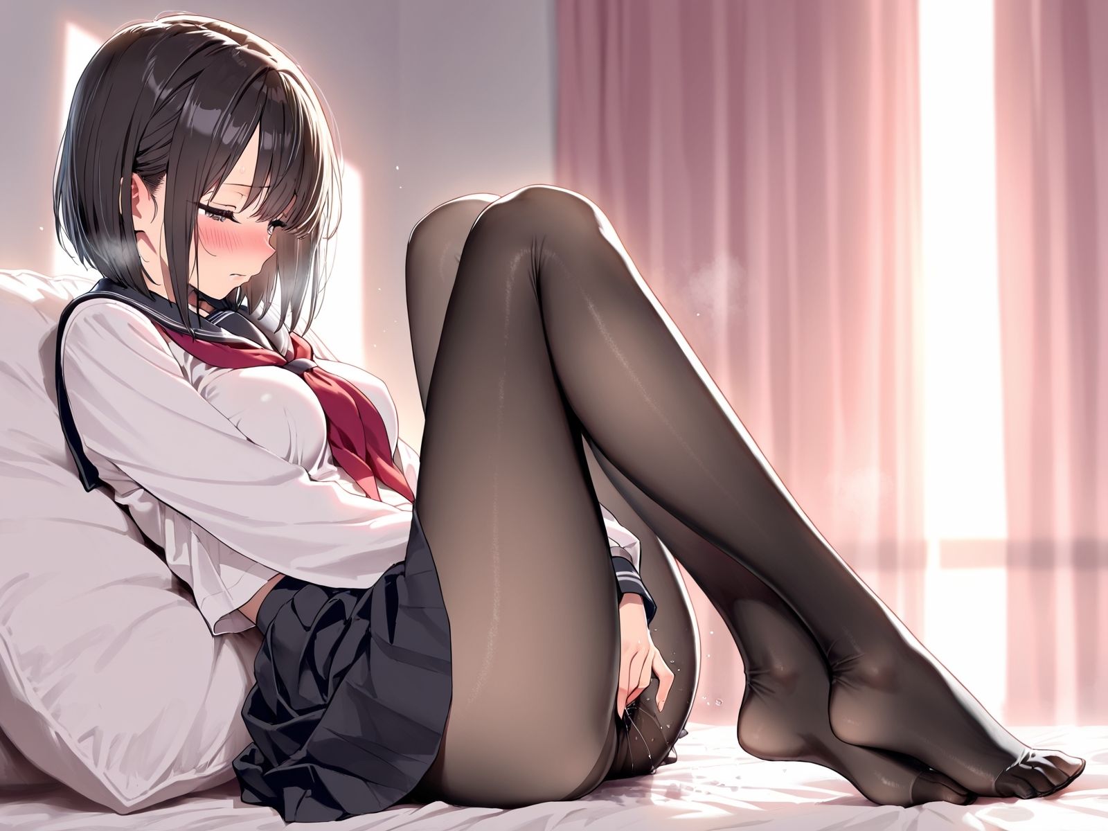 【角オナニー動画】きもちいい角を見つけちゃった女の子たち10本〜番外編パート（1）〜一人遊びしちゃう女の子 サンプル画像10