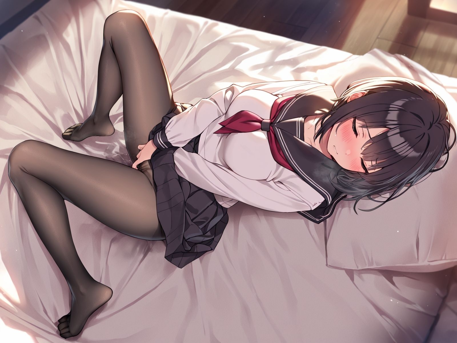 【角オナニー動画】きもちいい角を見つけちゃった女の子たち10本〜番外編パート（1）〜一人遊びしちゃう女の子 サンプル画像4