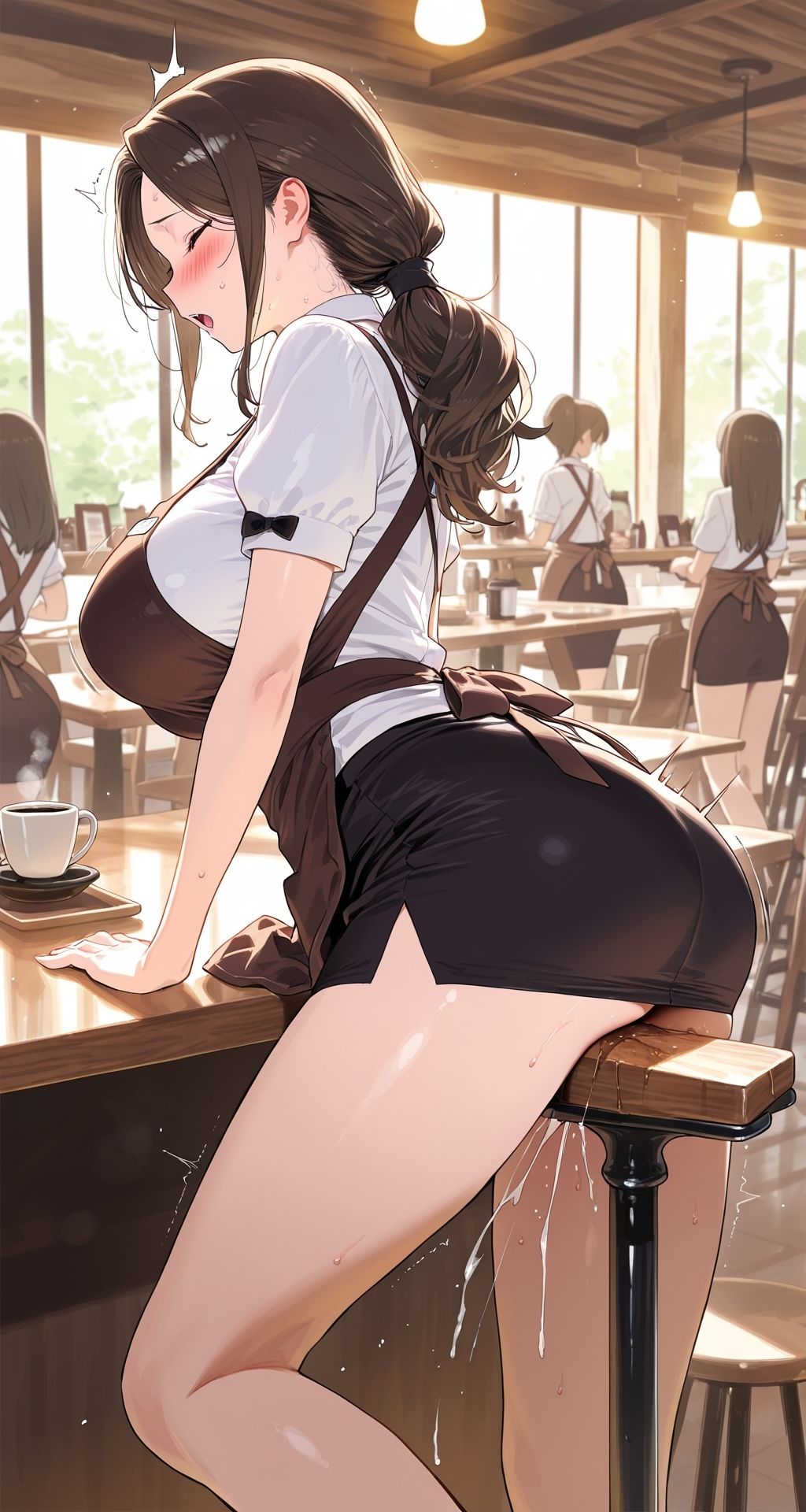 【角オナニー動画】きもちいい角を見つけちゃった女の子たち10本〜パート（4）〜熟女バージョン サンプル画像7