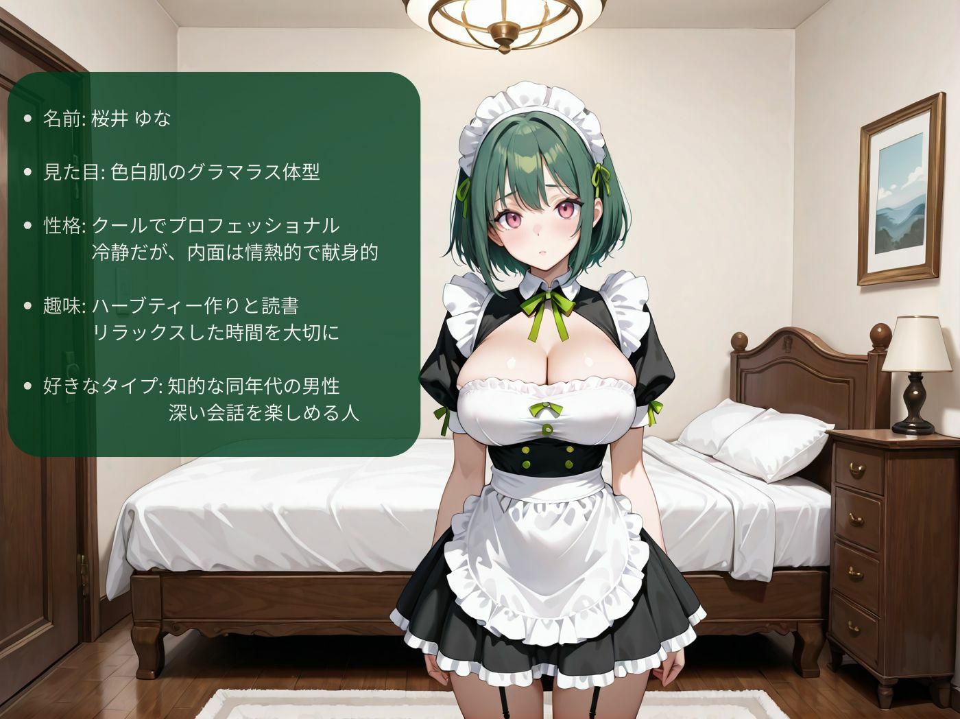 あまあま巨乳JKメイドの濃密ご奉仕タイム（はーと）【120fps/AI高画質】 サンプル画像7