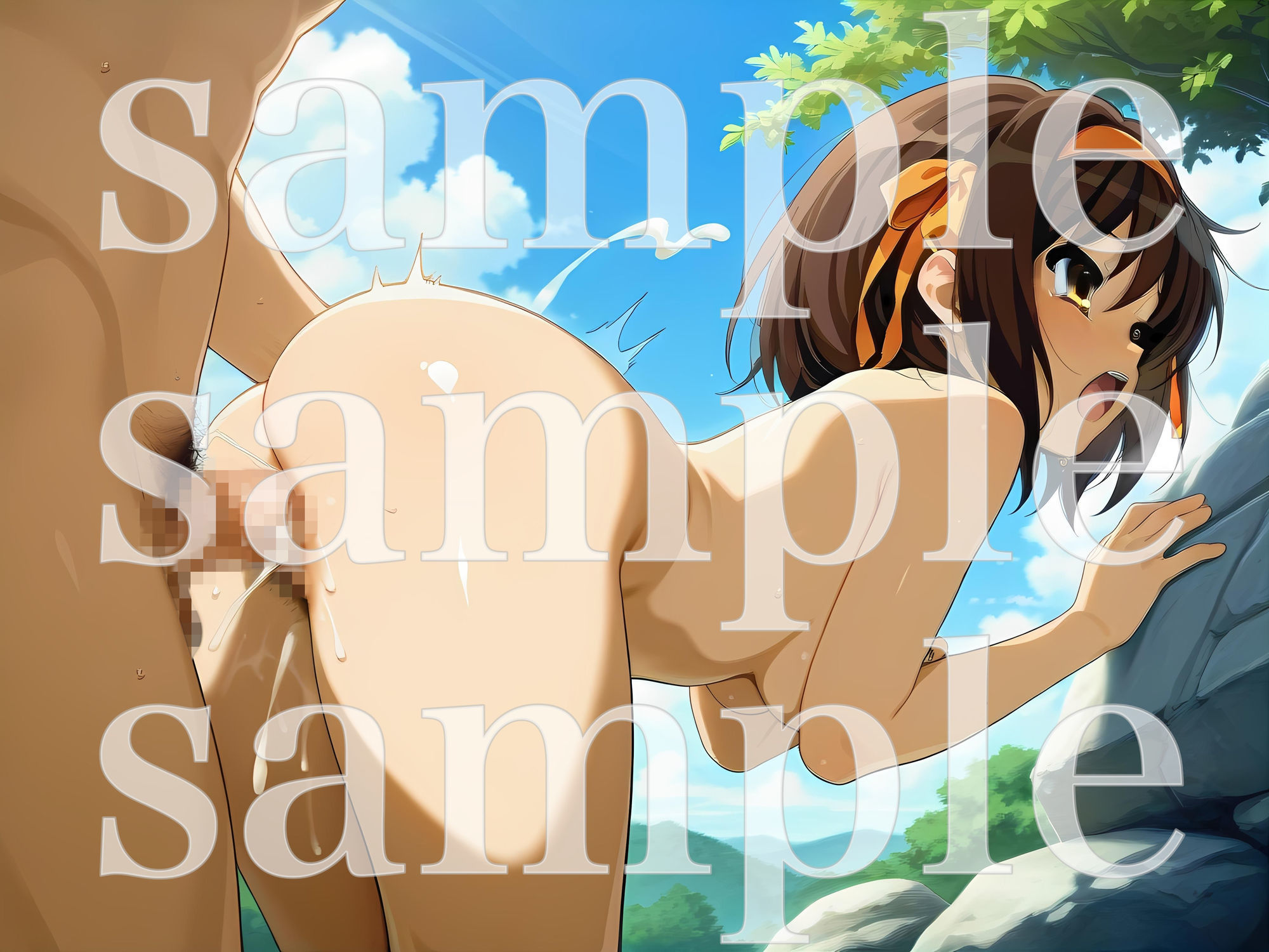 うしろから突いてっ！涼〇ハ〇ヒ編 サンプル画像7