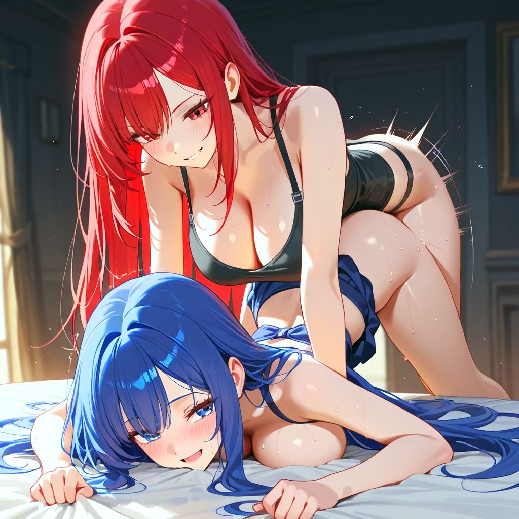 おっぱいから始まる百合の蜜夜 サンプル画像4