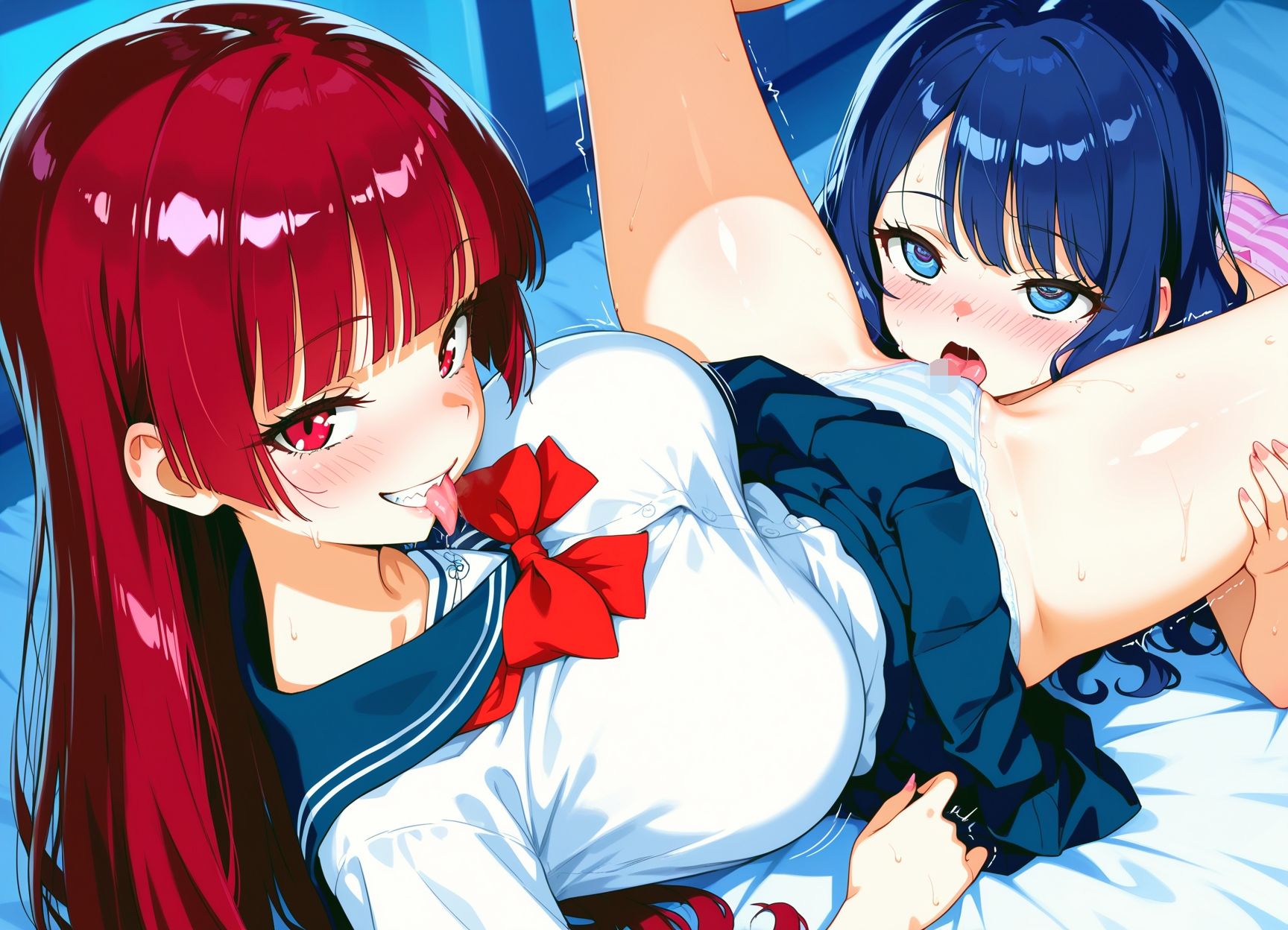 おっぱいから始まる百合の蜜夜 サンプル画像7