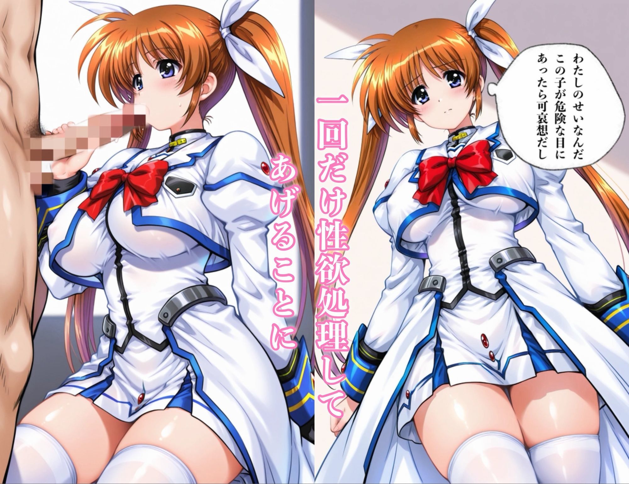 なのはさんと秘密の訓練〜バリアジャケット編〜 サンプル画像2