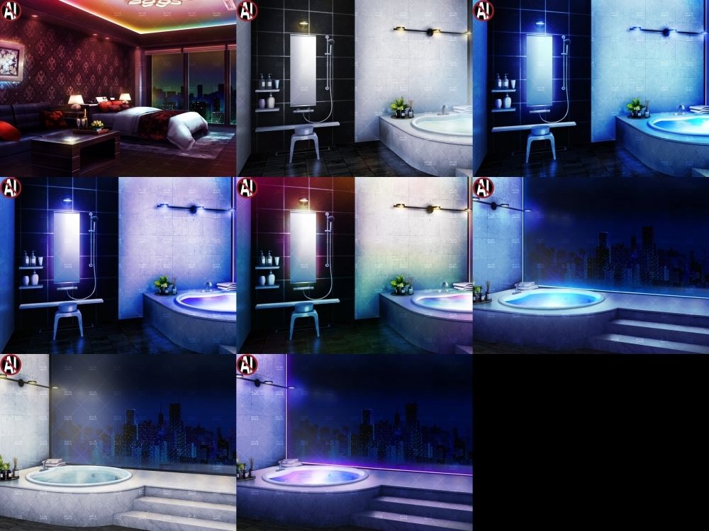 みにくる背景CG素材集『大人の背景』part01 サンプル画像2