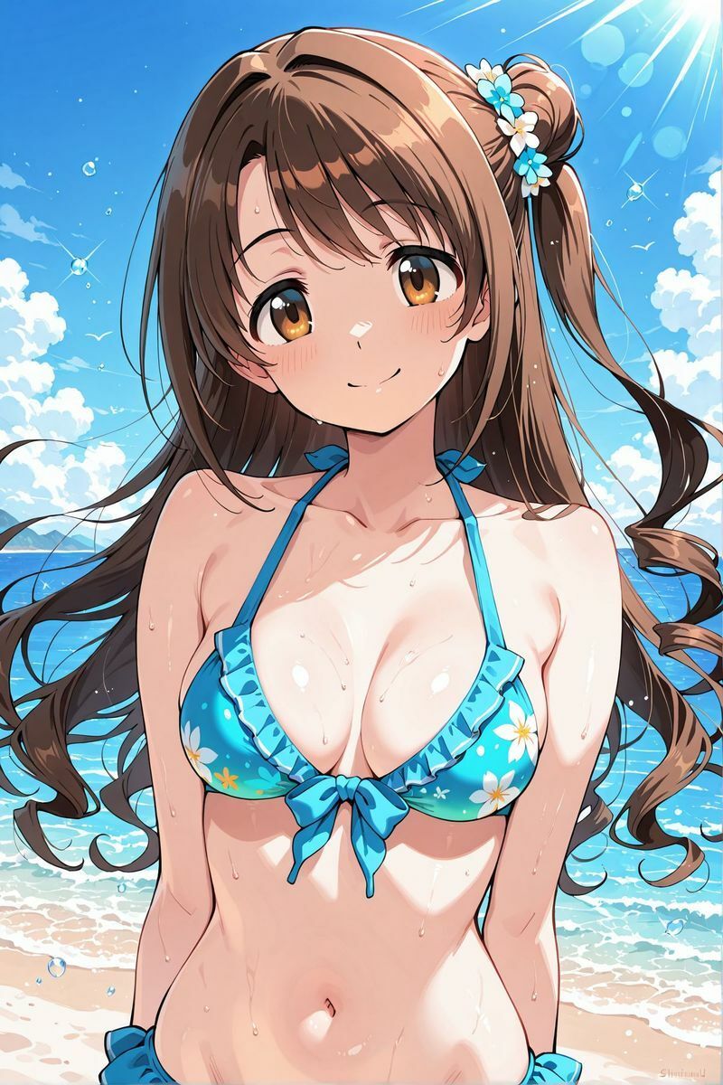 アイドル○スター  水着に着替えたら6 サンプル画像2