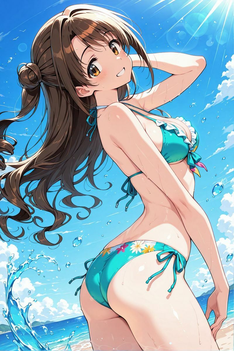 アイドル○スター  水着に着替えたら6 サンプル画像3