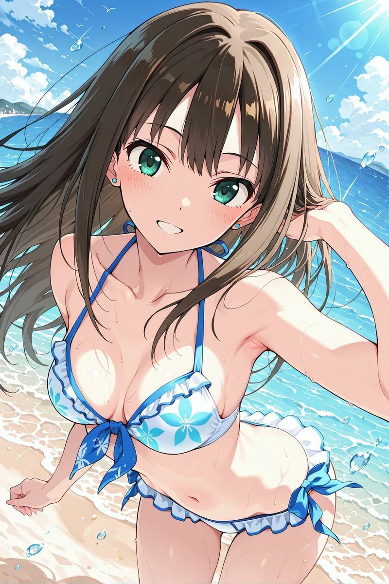 アイドル○スター  水着に着替えたら6 サンプル画像6