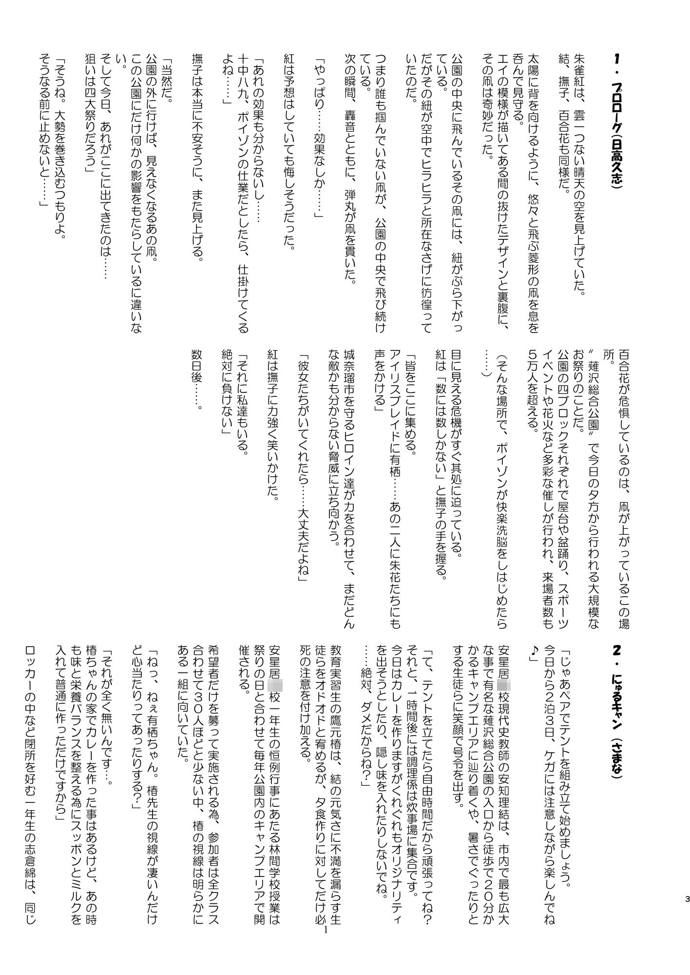 エージェントシリウス×SS03 外伝コラボ何でもヤリ放題パークライフ サンプル画像1