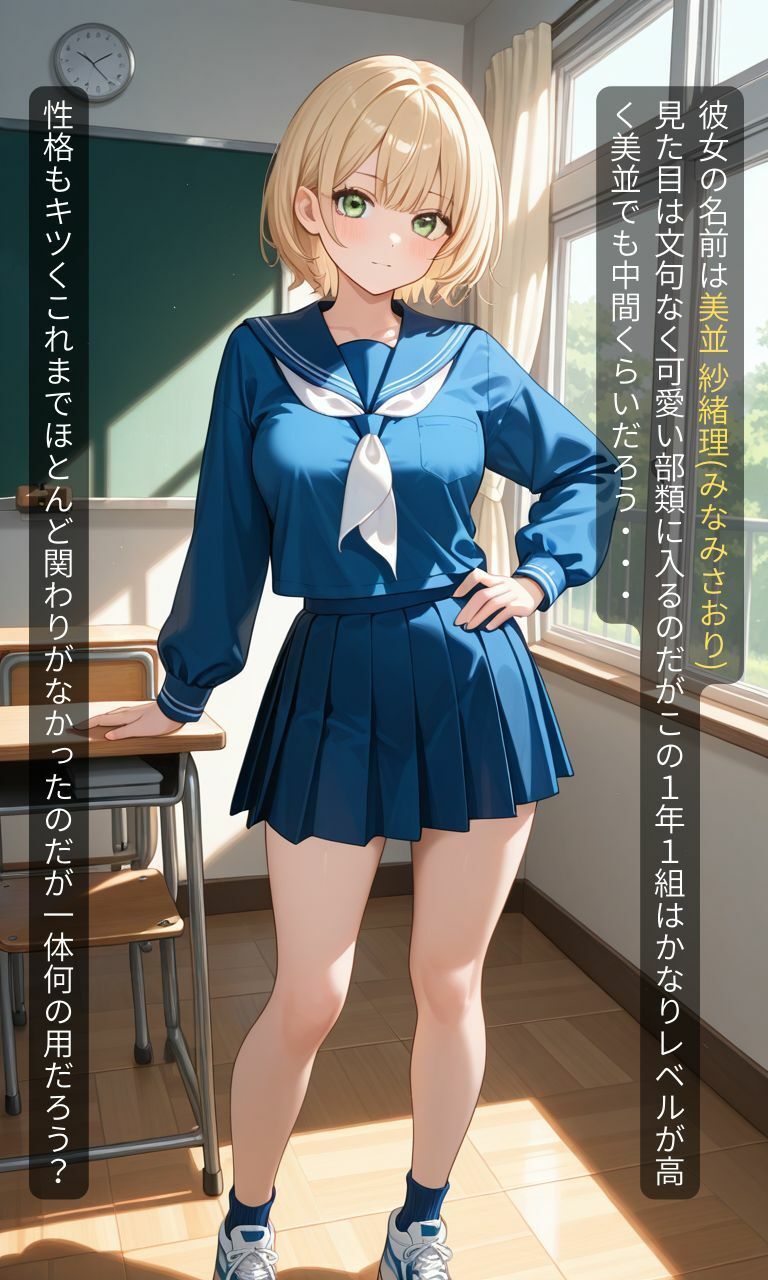 クラスメイトの盗撮映像を買わされた僕 サンプル画像2