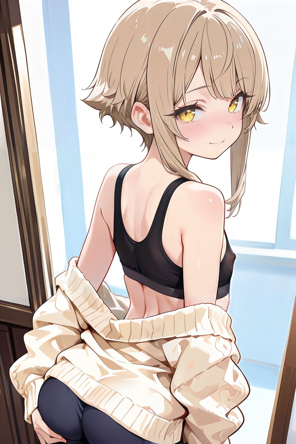 スキニーパンツ 男の娘 サンプル画像2