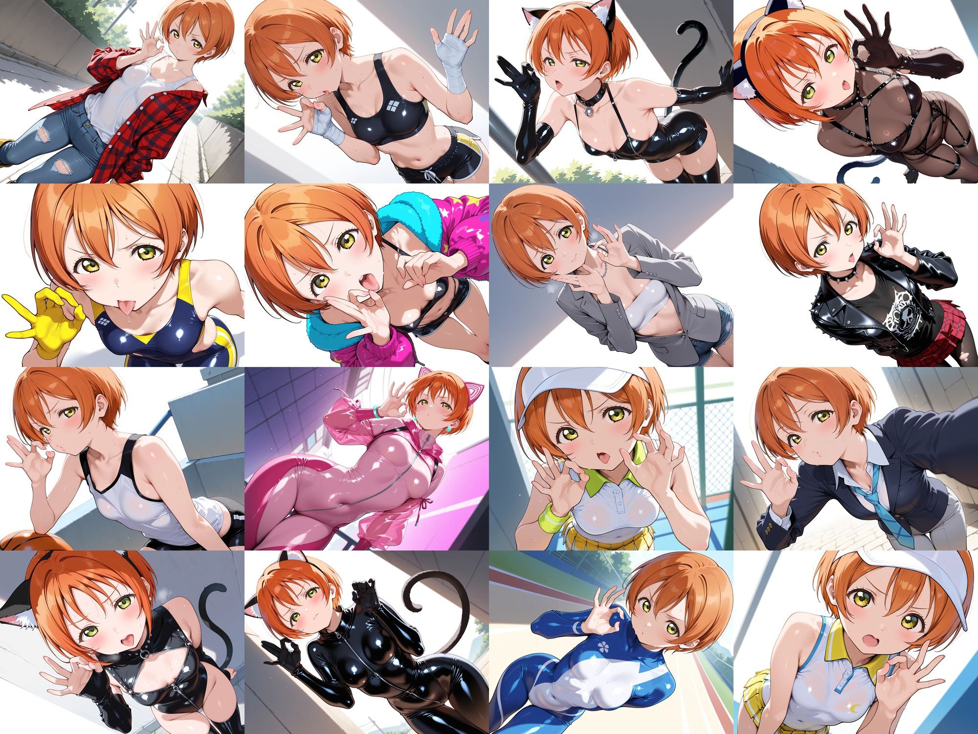 スクールアイドルフェラ素振り ●’s サンプル画像6