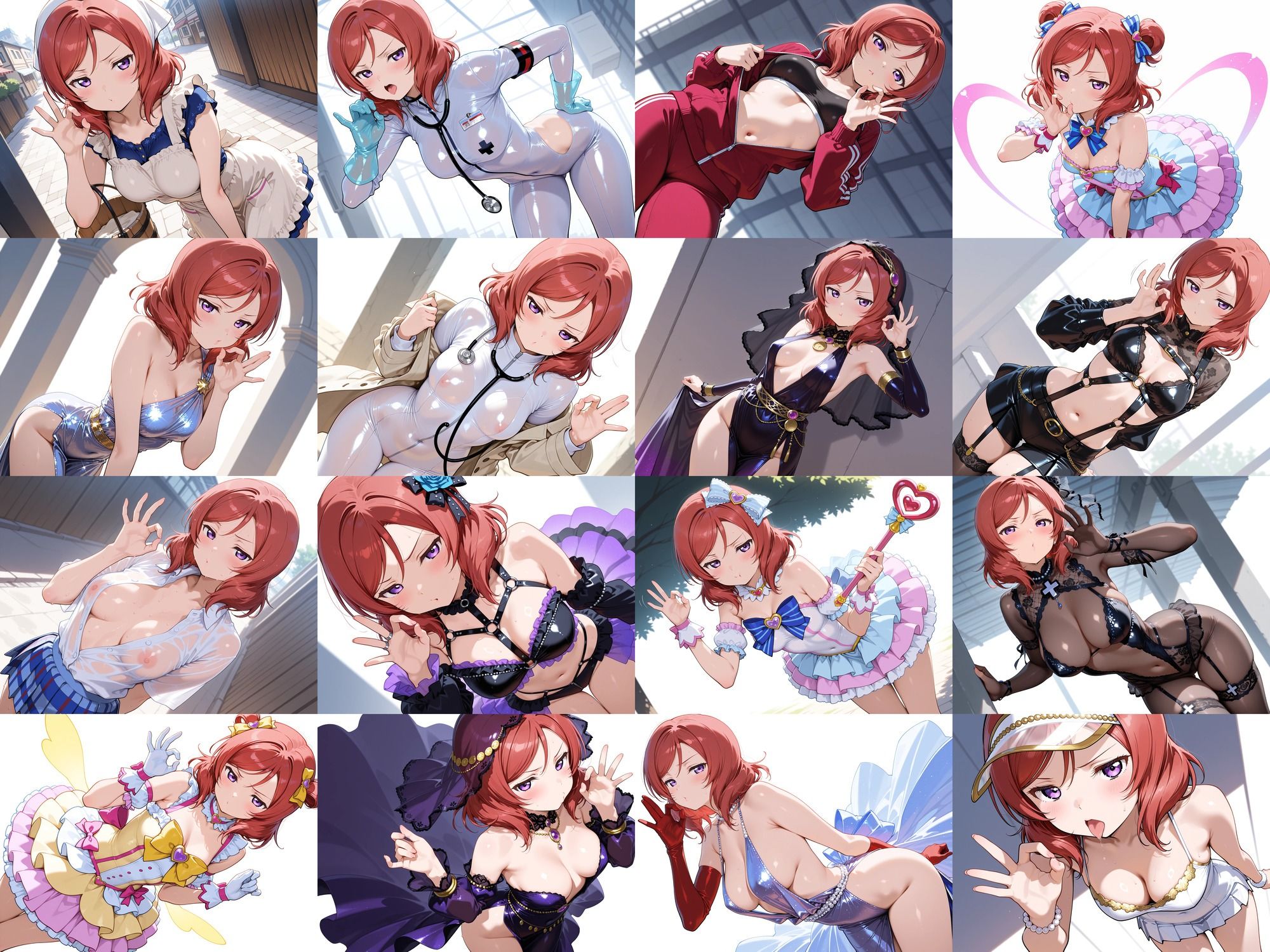 スクールアイドルフェラ素振り ●’s サンプル画像7